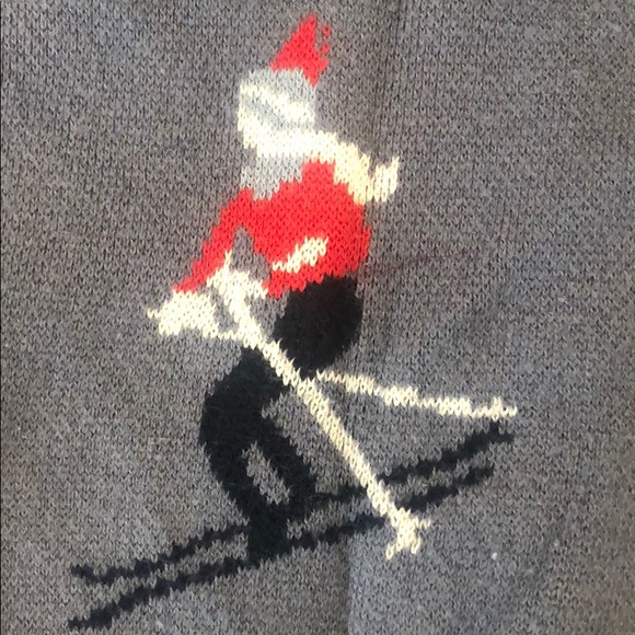 ABERCROMBIE SKI GREY crewneck SWEATER - Picture 4 of 5